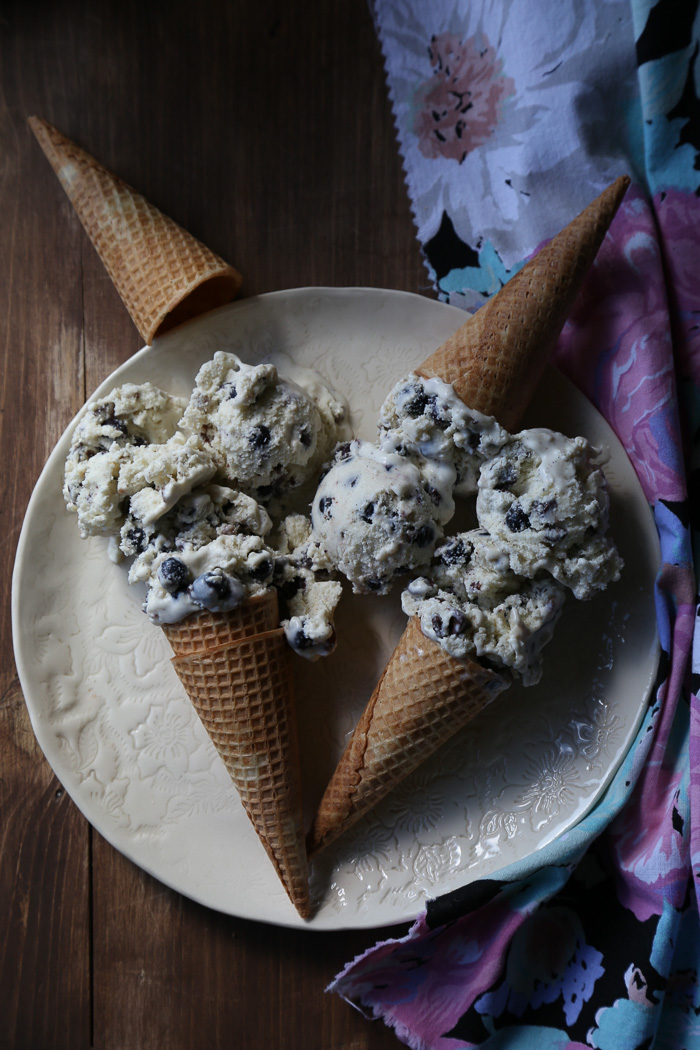 Serviceberry Ice Cream